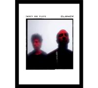 Twenty One Pilots Clancy Red Film Framed Poster Twenty One Pilots Multicolor