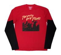 Twenty One Pilots Live Scribble Layered Long Sleeve T-Shirt in Red | Size: Large Twenty One Pilots Red L