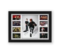 Twenty One Pilots Musical duo Signed Poster Print - Limited Edition Autograph Fan Gift - Collectible Memorabilia Merchandise (Unframed A4 (30x21cm))