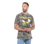 Twenty One Pilots T Shirt Back to Back Band Logo Unisex Dip Dye Green XL