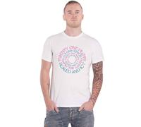 Twenty one Pilots T Shirt Scaled and Icy Circular Band Logo Official Mens White