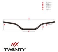 Twenty Probar Handlebar Black/Black Black,Black