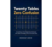 Twenty Tables, Zero Confusion: A Confidence-First Multiplication Workbook with Pattern Strategies, Drills, and Answer Keys