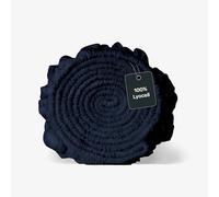 twenty:three® 100% Tencel™ Lyocell Fitted Sheet - 160 x 200 cm Midnight Blue - Breathable, Sustainable, up to 30 cm Height, All Year Round, Elasticated Edge. Corner Label, Heat Regulating