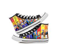 (twenty three, 38) Dragon Ball high-top canvas shoes anime week border king god student all-match sneakers