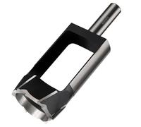 Twenty-three Different Diameters Black Wood Plug Cutter 13mm/16mm Shank Wood Tenon Dowel Plug Cutter Diameter 8mm - 60mm For Woodworking Furniture Making(16mm,45mm)