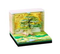 Twenty Twenty Six Decorative Illuminated Calendar with Treehouse Theme Environmental Conscious Special Paper Permanent Battery Action Treehouse Themed Date Planner