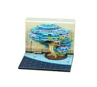 Twenty Twenty Six Decorative Paper Sculpture Weekly Planner Highlighting Flowering Jungle Plan Multifunctional Calendar for Use Spring Jungle Desk Deck