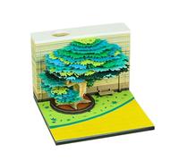 Twenty Twenty Six Decorative Paper Sculpture Weekly Planner Highlighting Flowering Jungle Plan Multifunctional Calendar for Use Paper Sculpture Calendar