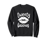 Twentylicious Funny 20 Years Old Twentieth Birthday Apparel Sweatshirt