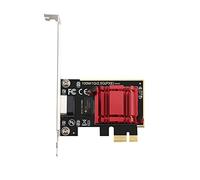 Tweovnai 2.5G PCI-E Network Card RTL8125B Chip Gigabit Ethernet PCIE Network Card Network Card 10/100/2500Mbps 1Gbps/2.5Gbps RJ45 LAN PC