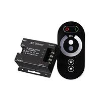 Tweovnai Portable 6 Keys RF LED Touch Dimming Controller Wireless Remote Control Strip Light Dimmer LED Monochrome 12-24V 18A
