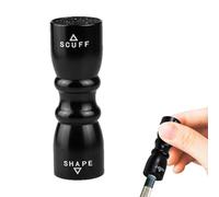 Tweozek 3 in 1 Cue Tip Shaper, Snooker Pool Cue Tip Tool with Shaper Scuffer Aerator Tapper, Portable Cue Tip Repair Kit for Billiard Cue Maintenance Accessories
