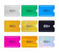 Tweozek 9 PCS RFID Blocking Card, Wallet Defender Card, Bank Card Protector, Credit Card Holder Durable Card Protector Sleeves for Women Men