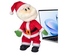 Twerk - Dancing Christmas Santa Figurine | Funny Animated With Music, Holiday Decoration, Unique Party Decor, Interactive Christmas Figurine, Hilarious Gift For Family
