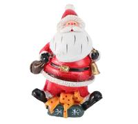 Twerking Santa Claus Resin Desktop Ornament for Christmas Living Room | Classic Red Festive Figurine, Child Friendly Decor Piece, Surprise , Adds Warmth and Holiday Atmosphere
