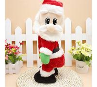 Twerking Santa Claus Twisted Wiggle Hip Music Christmas Animated Figures Booty Shaking Funny Singing Toy for Kids Spanish Song