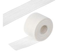 Tweruna 4.4 Yards Fishbone Sewing Tape for Hemming, 1.38 Inch Wide Curtain Hemming Tape for Sewing Narrow Hem and Curved Hem, Fishbone Hems Sewings Guide for Dresses, Wedding Veil Skirt