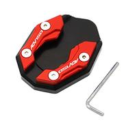 TWEW Antiskid Motorcycle Side Stand Sidestand Extender Plate Pad Foot Stand Enlarge Kickstand Extension Pad for PCX125 PCX160
