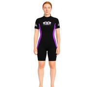 TWF Ladies 3mm Titanium CIC Shortie Wetsuit - Size 16 Lilac