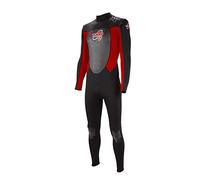 TWF Men's Turbo Full Wetsuit - Red, Large