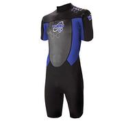 TWF Men's Turbo Shortie Wetsuit - Blue, X-Large