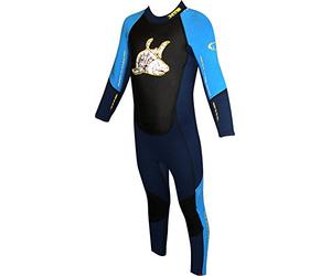 TWF XT3 Kid's Full Wetsuit, Blue(BLUE/NAVY),K03