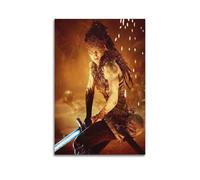 TWFSRXVWTS Game Poster Hellblade Senua's Sacrifice Poster Decorative Painting Canvas Wall Posters And Art Picture Print Modern Family Bedroom Decor Posters 20x30inch(50x75cm)