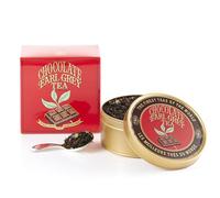 TWG Tea | Chocolate Earl Grey | Loose Leaf Black Tea | Cocoa Husk & Bergamot | Caviar Tin, 100g | Gift Set