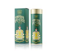 TWG Tea | Emperor Pu-Erh Tea | Loose Leaf Black Tea | Strong & Earthy | Haute Couture Tin, 100g | Gift Set