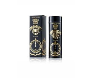 TWG Tea | Midnight Hour Tea | Loose Leaf Decaf Black Tea | Lemongrass & Tropical Fruits | Haute Couture Tin, 100g | Gift Set