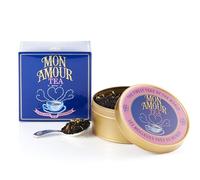 TWG Tea | Mon Amour Tea | Loose Leaf BlackTea | Quince Bits & Marigold Petals | Caviar Tin, 100g | Gift Set