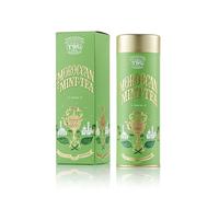 TWG Tea | Moroccan Mint Tea | Loose Leaf GreenTea | Spearmint Leaves | Haute Couture Tin, 130g | Gift Set