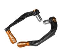 TWHSGBNH Hand Guards for YH MT125 MT-125 2014-2018 Motorcycles Brake Clutch Levers Guard Protector Handlebar Grips Hand Guard CNC(Orange)