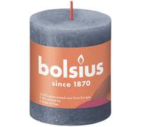 Twi Bolsius Rustic Shine Pillar Candle 80mm X 68mm 2 Pack - Light