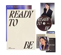 TWICE - TWICE - 12th Mini Album [READY TO BE] (BE Ver.) Photobook + CD-R + Folded Poster + Postcard + Message Photocard + Photocard + Photocard Set + Poster + 1 PVC Card