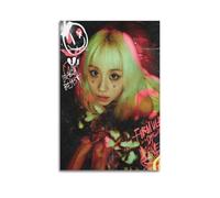 Twice Chaeyoung Print Album Cover Signed Limited Poster,Music Cover Posters,Pop Hip Hop Rap Singer Star Music Poster Aesthetic Canvas Wall Art for Girl And Boy Teens Dorm Decor 08x12inch(20x30cm) Unfr