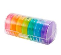 Twice Daily Pill Container - Box with 14 Compartments, Weekly Pill Divider