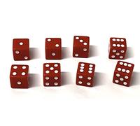 TWICE DICE ~ Russian Chance ~ Mental Magic Trick ~ Prediction ~ Forcing Die ~ missing spots dice~ Set of 8