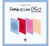 TWICE Formula of Love: O+T=<3 (Vol.3) Album + Pre-Order Benefit + Folded Poster + Extra Photocards Set (Break It ver.)