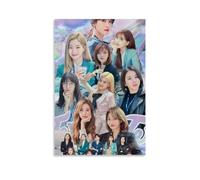 Twice Kpop Girl Group Poster Decorative Painting Canvas Wall Art Living Room Poster Bedroom Painting Wall Art Picture Print Modern Family Room Decor 12 x 18 Inches (30 x 45 cm)