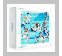 TWICE - [PAGE TWO] 2nd Mini Album Mint ver. CD+72p Photo Book+7p Garland+1p Lenticular Card & Holder+3p Photo Card K-POP Sealed by TWICE