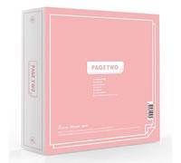 TWICE - [PAGE TWO] 2nd Mini Album Pink ver. CD+72p Photo Book+7p Garland+1p Lenticular Card & Holder+3p Photo Card K-POP Sealed by TWICE