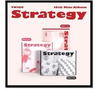 TWICE STRATEGY 14th Mini Album with Tracking (Standard Step 1 Ver.) + Extra photocards