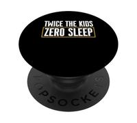 Twice The Kids Zero Sleep Twin Daddy PopSockets Adhesive PopGrip