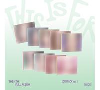TWICE - THIS IS FOR [DIGIPACK ver.] [New CD] Photo Book, Photos, Poster, Sticker