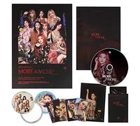 TWICE - TWICE 9th Mini Album - MORE & MORE [ A Ver. ] CD + Photobook + Postcard + Coaster Card + Photocard + OFFICIAL PHOTOCARD SET + OFFICIAL POSTER + FREE GIFT/K-pop Sealed