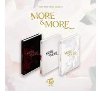 TWICE - TWICE [MORE & MORE] 9th Mini Album RANDOM VER CD+Photo Book+7p Card SEALED+TRACKING CODE K-POP SEALED