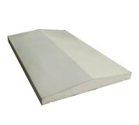 Twice Weathered Concrete Coping Stone - 375X600 - Pallet Of 25