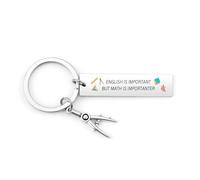 Twidels Math Teacher Gifts Keychain Thank You Gift For Math Teacher Funny Maths Gifts For Math Teacher Math Lover Gift For Women Men Appreciation Gifts Teachers' Day W hristmas